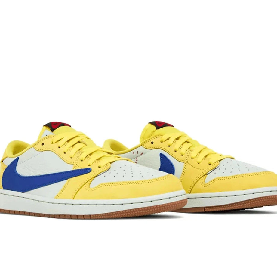 W Travis SP OG Canary Retro Low Jordan Scott 1 0511
